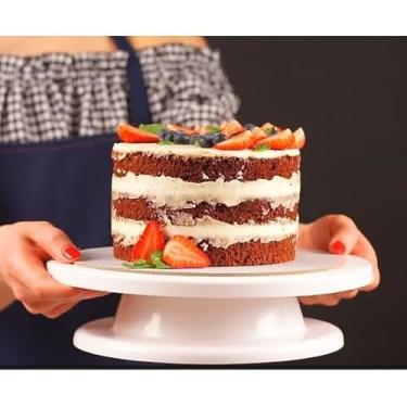 Imagem de Bailarina Giratoria Para Bolos Pratos Giratorio de Bolos Boleira