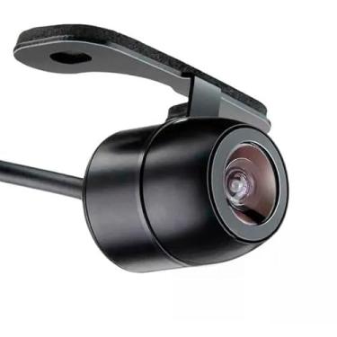 Imagem de Câmera De Ré Universal Automotiva Borboleta Parachoque Com Visão Noturna Colorida Carro Caminhão Van