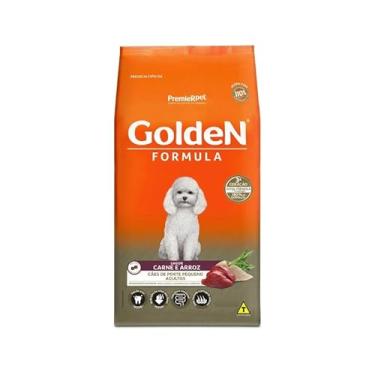 Imagem de Premier Pet Ração Golden Fórmula Mini Bits Para Cães Adultos Pequeno Porte Sabor Carne E Arroz 3Kg