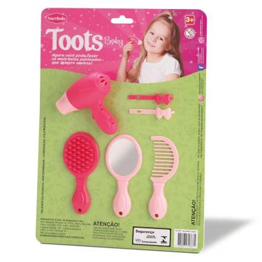 Imagem de Brinquedo Kit Fashion Bambola Toots com 6 Acessórios