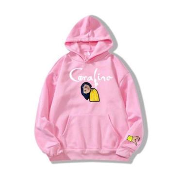 Imagem de Moletom Coraline Da Mãozinha Blusa de Frio P ao GG Misteriosa e Elegan