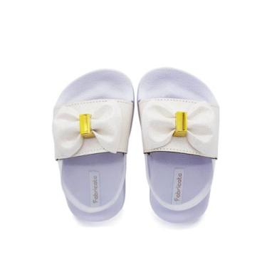 Imagem de Chinelo Sandália Slide De Elástico Infantil Bebê Menina K128 - FABRICA