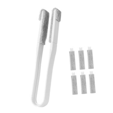 Imagem de YWJLQH Limpador de persianas, espanador portátil multifuncional, removedor de poeira, limpador de janelas para cozinha, Branco