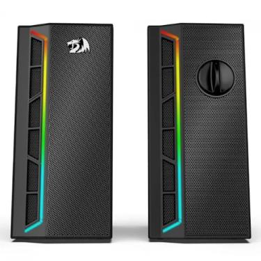Imagem de Caixa de Som Gamer Redragon Calliope RGB Preto - GS580