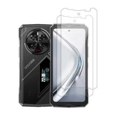 Imagem de NOUKAJU Protetor de tela para DOOGEE V40/V40 Pro, vidro temperado HD, resistente a arranhões, durável e à prova de quedas, protetor de tela de vidro temperado para DOOGEE V40/V40 Pro [pacote com 2]