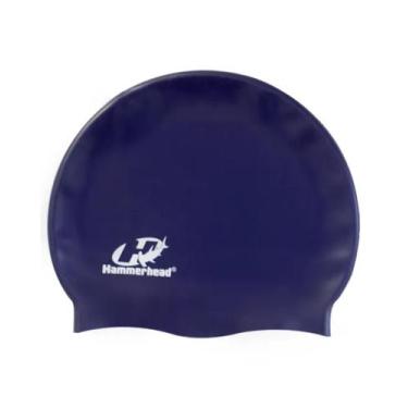 Imagem de Touca de Silicone Lisa XL Hammerhead 100% Silicone, Azul marinho