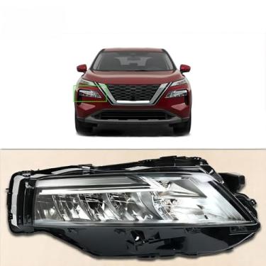 Imagem de Lâmpada de neblina esquerda direita LED luz diurna frontal LED conjunto de farol lâmpada de canto ampla compatível com Rogue 2021-2023 26010-6RR0A (esquerda)