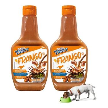 Imagem de 2un Molho Para Ração Cachorro Petisco Sabores Para Escolher - molhos p