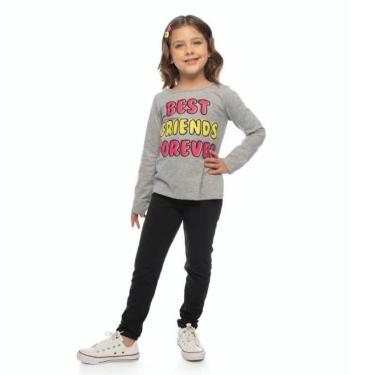 Imagem de Blusa Infantil Menina Manga Longa Best Friend Forever-Feminino
