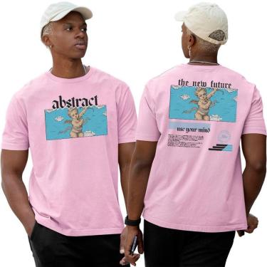 Imagem de Camiseta Algodão Basica‎ Abstract Angel The New Future-Unissex