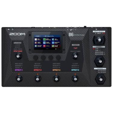 Imagem de Pedaleira Zoom B6 Multi-Effects Para Contrabaixo