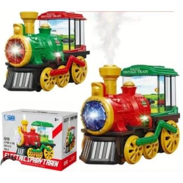 Imagem de Brinquedo Infantil Trem Vintage Diversão Para Crianças Sortidos - Sobe
