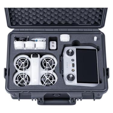 Imagem de Lykus Capa Rígida À Prova D'Água Titan N110 Para Dji Neo Combo, Rc-N3/Dji Rc 2, Suporta Até 7 Baterias [Somente Capa]