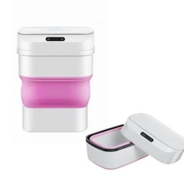 Imagem de Lixeira Inteligente Sensor Proximidade 17,5L Rosa Envio Já - Stingray
