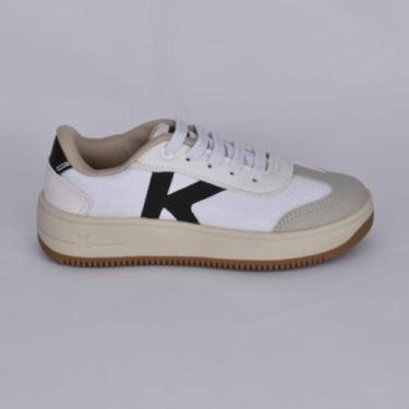 Imagem de TENIS K360 NOVA YORK BRANCO/PRETO Kidy, 32, Branco, Preto