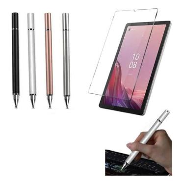 Imagem de Caneta Touchscreen 2 Em 1 + Película Para Tablet Lenovo M9 - NoBrand, 