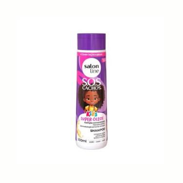 Imagem de Shampoo SaloN Line SOS Cachos Kids Super oleos 300ml