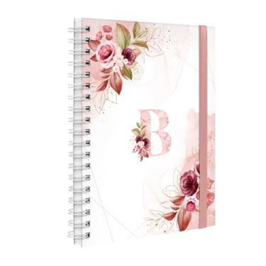 Imagem de Agenda 2026 Planner Semanal Plus Floral Branco E Rosa Letra B