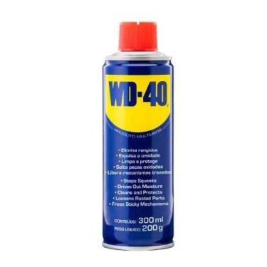 Imagem de Óleo Wd-40 Spray 300ml - Lubrificante Multiuso Com Válvula 180º - WD40