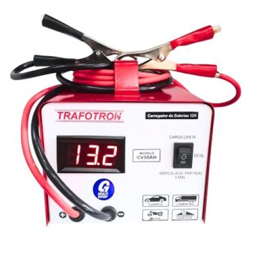 Imagem de Carregador Bateria 50 Amperes Cv50ah 12v Som Automotivo