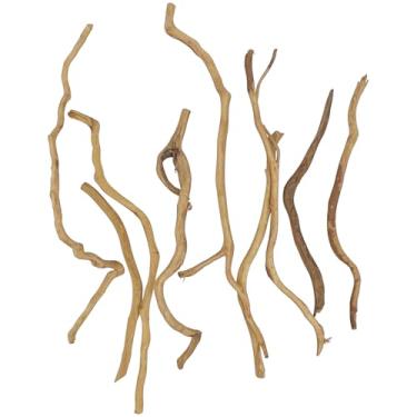 Imagem de kathson Madeira flutuante natural para aquário, mistura de madeira flutuante de mouro vermelho 30,5 cm a 40,6 cm de comprimento para decorações de aquário de madeira flutuante de formas variadas