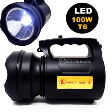 Imagem de Lanterna Holofote 100w Led T6 Extremamente Potente DY8771 - Dylan
