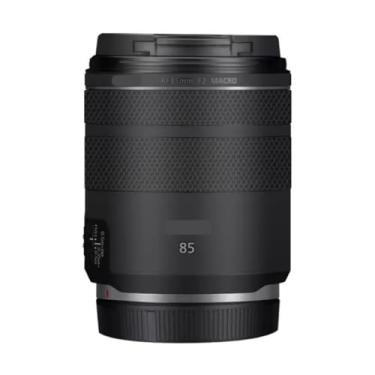 Imagem de 85 2 Adesivo antiarranhões para lentes de câmera Canon RF 85 mm F2 Coat Vinil Adesivos de Película Protetora (Preto fosco)