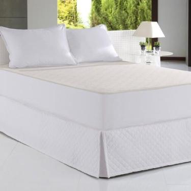 Imagem de Protetor de colchão altenburg king sono e saúde, UN, Branco