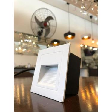Imagem de Balizador Luminária Led Embutir 5w 3k Escada, Parede - Lcg Eletro