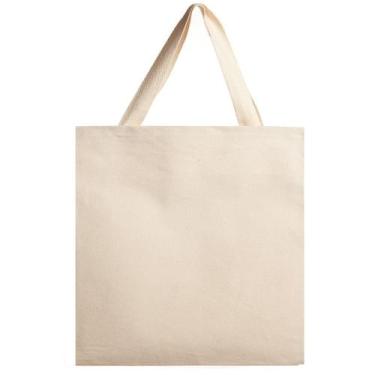 Imagem de Bolsa ecológica Ecobag Lisa - Diversos tamanhos 100% algodão - T2Click