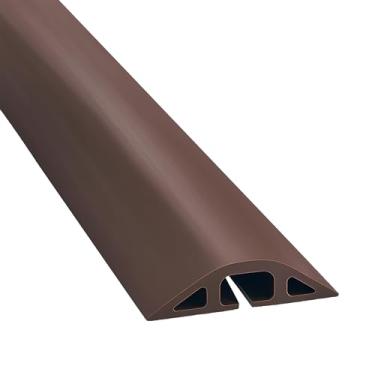 Imagem de Capa de cabo de borracha para duto Electriduct D-2, 3 ft, Brown