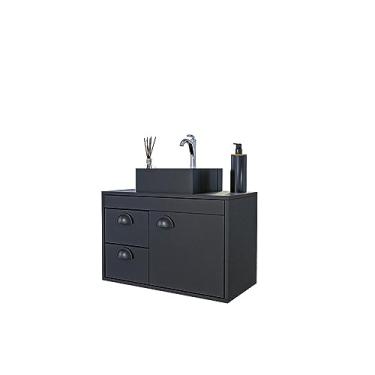 Imagem de Gabinete Banheiro em MDF e Cuba - Udine 63cm