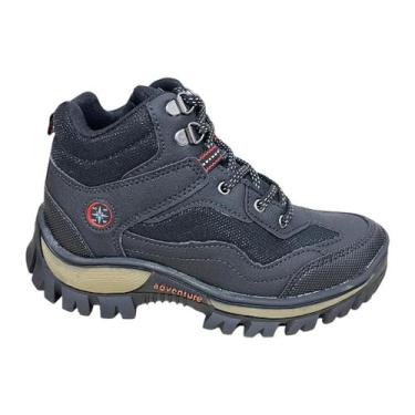 Imagem de Bota Fiocco Juvenil Adventure Menino, Preto, 37