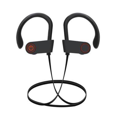 Imagem de Fone de ouvido esportivo True Stereo 5.0 Bass Dual Ear-Hook Tampões de