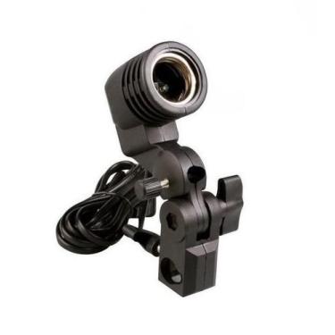 Imagem de Suporte Para Sombrinha Com Soquete Para Lâmpada Flash Luz E27 - EQUIFO