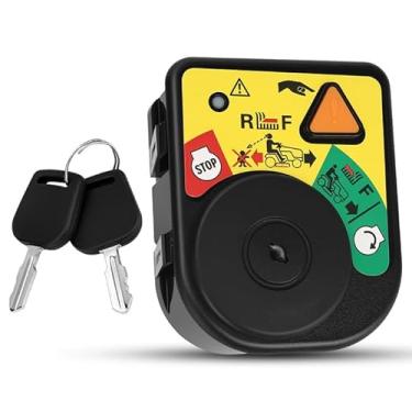 Imagem de Interruptor de ignição 725-04227 com 2 chaves para modelos de cortadores de grama Cub Cadet XT1-LT42 XT1-LT46 XT2-LX42/MTD Craftsman T110 T1200 T1400 T1600/Troy Bilt TB30R TB42 TB46 substitui nº 725