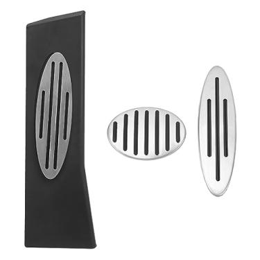 Imagem de Almofada do Pedal do pé, Superfície Antiderrapante do Pedal do Freio do Carro do Apoio Estável Resistente Ao Desgaste para R58 R59 F55 F56 F57 (Pedal de descanso AT+)