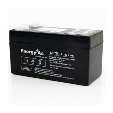 Imagem de Bateria Selada 12v 1,3ah Energy Ac, Preto