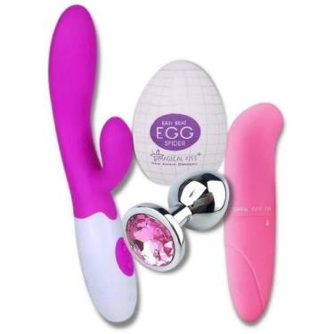 Imagem de Vibrador Corporal Íntimo Feminino Golfinho 064 - Portal Do Prazer Clit