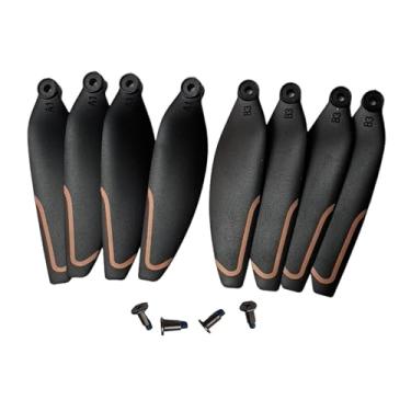 Imagem de Dynwave 8x Hélices de Drone Peças de Reposição Profissional Leve Alta Resistência 2,28 polegadas com Parafuso para Ying S3 K918 M8 SG108 L108, Laranja