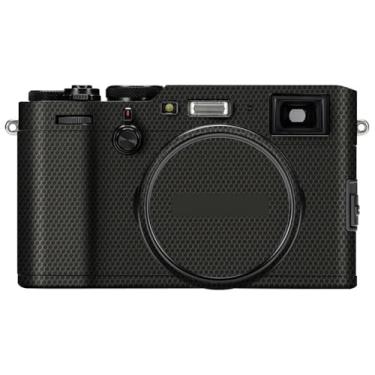 Imagem de X100F Película de câmera antiarranhões para FujiFilm X 100F Película protetora de vinil revestimento acessórios de fotografia adesivo X-100F (preto matriz)