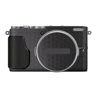 Imagem de X 70 Película protetora de vinil antirriscos para câmera película protetora de vinil capa de decalques para FujiFilm X70 X-70 (nuvens uspiciosas preto)