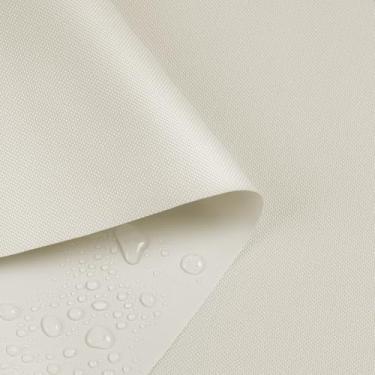 Imagem de Tecido de lona marinha à prova d'água da The Yard 147.3 cm W 600D PVC revestimento resistente à água Cordura poliéster material de estofamento para exterior interior marinho tenda toldo barco DIY, 1