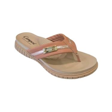 Imagem de Campesí, Tamanco Feminino Campesí Anabela Bege CE242-0003 Tamanho:39;Cor:Bege;Gênero:Feminino