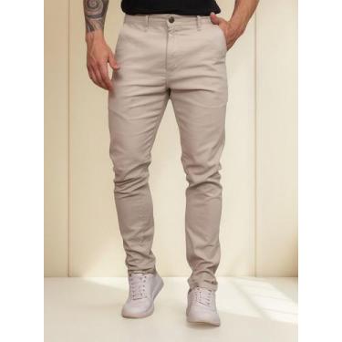 Imagem de Calça Sarja Masculina Alfaiataria Bolso Embutido Premium - RED WAY PRE