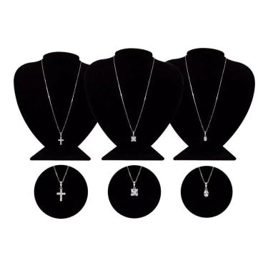 Imagem de Colar 3 Em 1 Em Prata 925 Corrente + 3 Pingentes + Garantia