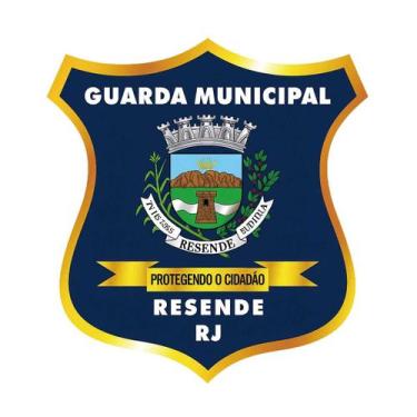 Imagem de Patch Termocolante Bordado Com tiras autocolantes Guarda Municipal Res