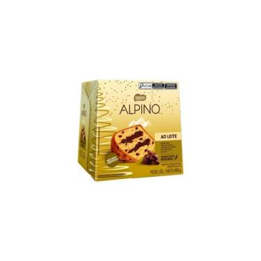 Imagem de Chocotone Nestlé Alpino Recheio Cremoso Chocolate 450g - Nestle