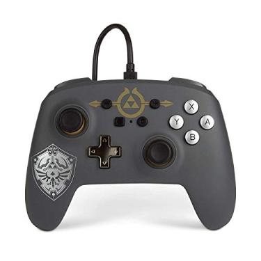 Imagem de Controle Com Fio - Nintendo Switch - PowerA - Zelda Hylian Shield