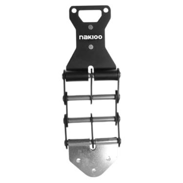 Imagem de Whtkoph Bolsas para Cinto de Ferramentas com Fivela de Clipe, Cabide para Eletricista, Carpinteiro, Serviço Pesado, Multifuncional, Corrente Flexível, Acessór, Preto, Tamanho real